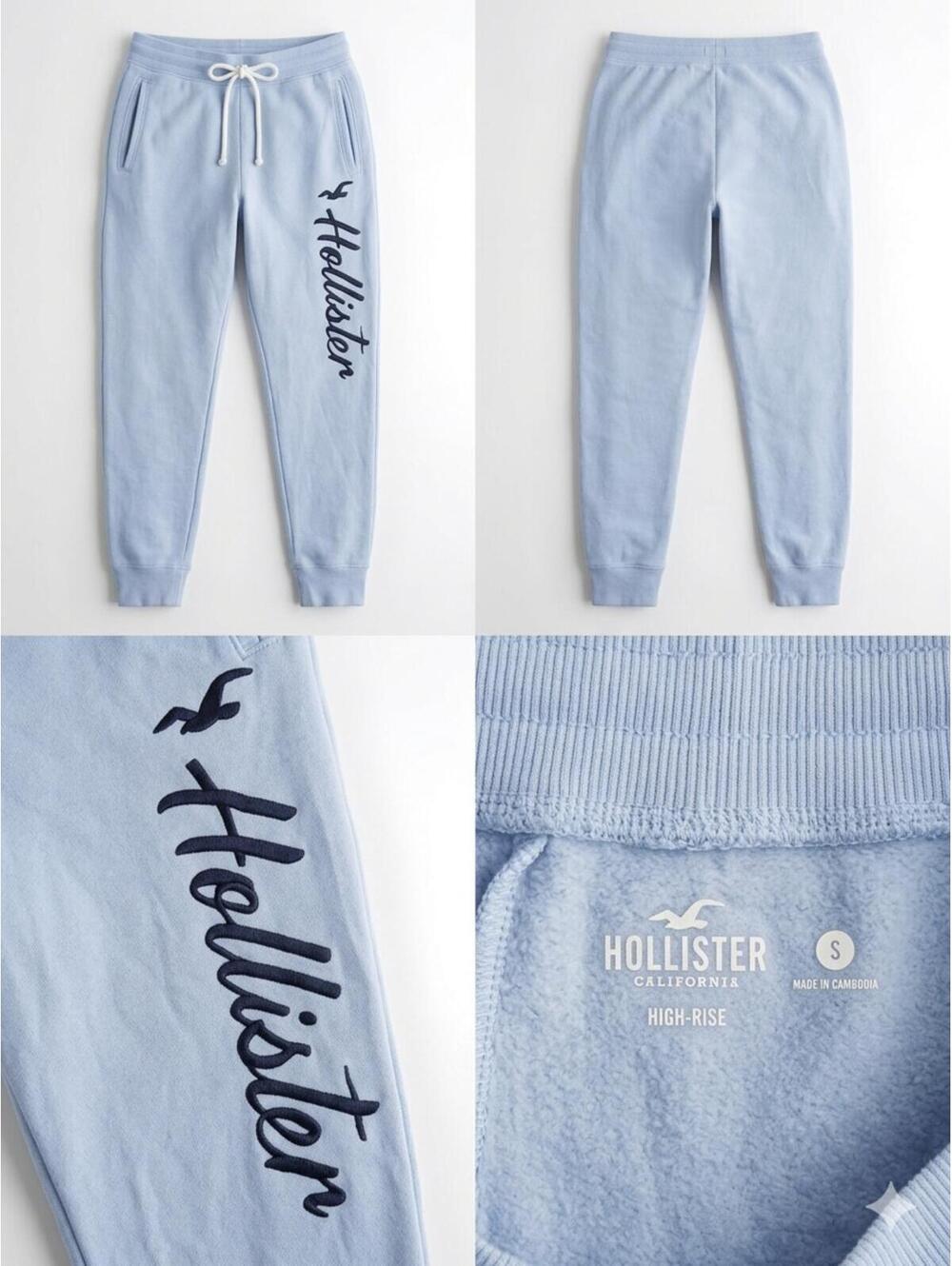 Vintage Y2K Hollister Yoga Pants Womens XS Pink Spellout Mall Core Rare Y2K